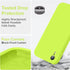 Vooii iPhone XR Case, Upgraded Liquid Silicone with Square Edges, Camera Protection, Soft Anti-Scratch Microfiber