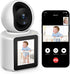 MYPIN 2K Two-Way Video/Audio Indoor Camera, Child/Elder/Dog/Pet Camera with Phone App& 360 Degrees