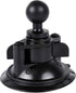 Suction Cup Base Mount with 25mm/1" Ball, Compatible with RAM Mounts and Other B Size Double Ball Socket