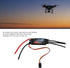 Generic 60A 5V 3A Bidirectional Brushless ESC, Full Power Testing, Responsive Handling for RC Car, Boat, Ship with BEC