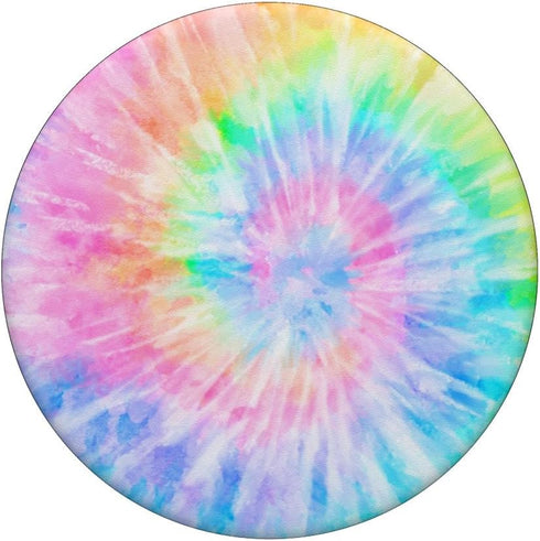 Pastel Tie Dye Rainbow Swirl Vintage Hippie 1960's Boho PopSockets Standard Grip