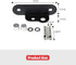 Tailgate Hinge CB Antenna Mount for Jeep Wrangler JL & Unlimited 2018-2023