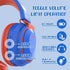 Kids Bluetooth Headphones 5.3, Wireless 60H Play Time, Volume Limited 85/110dB Over Ear Foldable Headset for Travel