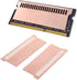 Easycargo Laptop Memory Heatsink Kit, Copper Heat Sink + Thermal Conductive Adhesive Tape for DDR5 DDR4 DDR3 SODIMM