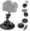 CAMEDAFLX 6" Camera Suction Cup Mount with Ball Head Magic Arm,Quick Release Metal