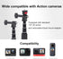 Mechrig 19" (6.7"-18.9") 360 Insta360, YD024 Short Selfie Stick, Compact & Lightweight Monopod Pole with Tripod Adapter