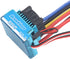 equlup 80A 4mm 1/10 Brushless ESC, Water Proof Brake Power Regulation Electronic Speed Controller with Banana Female