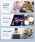 Smart Bluetooth Audio Glasses, Anti-Blue Light, Auto On/Off, Call/Music, Voice Assistant, Remote Control Photography