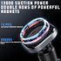 360° Rotation Car Magnetic Phone Holder for Dashboard, Hands Free Windshield Phone Mount, Compatible with iPhone Pro Max