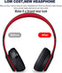 Solo3 Ear Pads Cushions Replacement for Beats Solo 2 & Solo 3 Wireless On-Ear Headphones, Ear Cushions Memory Foam Earpads with Soft Protein Leather (White Floral)