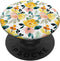 Yellow Rose Pink Floral Orange Flower Design for Women Girls PopSockets Standard PopGrip