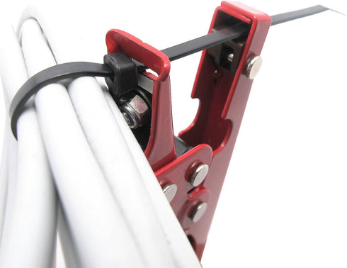 Zip Tie Gun, Tensioning and Cutting Tool for Plastic Cable Ties under 3/8 Inch Width