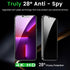 iPhone 13 Privacy Screen Protector 3 Pack with Camera Lens Protectors, Anti-Scratch, Touch Sensitive, Bubble Free, Case
