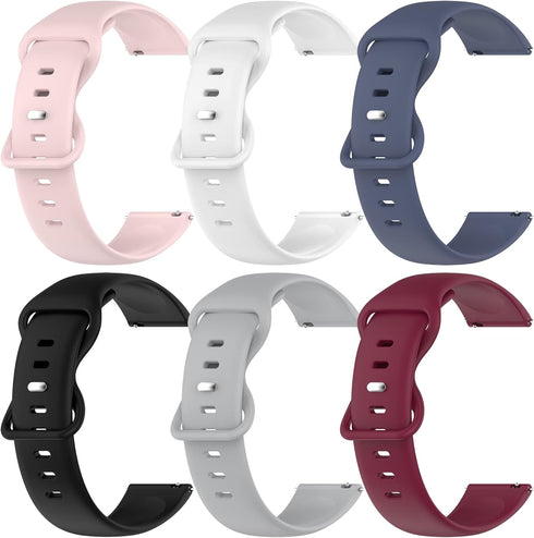 Compatible with iTech Fusion 2 / iTech Fusion 2R Smart Watch Bands, Soft Silicone Wristband Adjustable Quick Release
