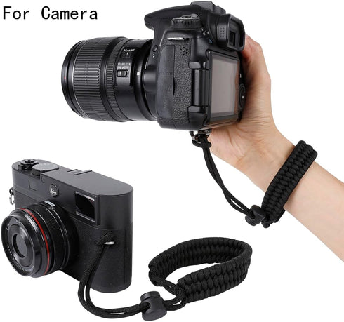 Camera Wrist Strap, Adjustable Nylon Hand Wrist Straps Lanyard with 1/4" Screw for Insta360 Selfie Stick, GoPro, Nikon