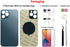 12 Pro Max Back Glass Replacement for iPhone 12 Pro Max - 6.7 Inch Back Cover Glass with Installation Tools, Pacific