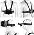 Phone Chest Mount Harness Vest - Head Strap Clip Holder for POV/VLOG, Compatible with iPhone, Samsung, GoPro