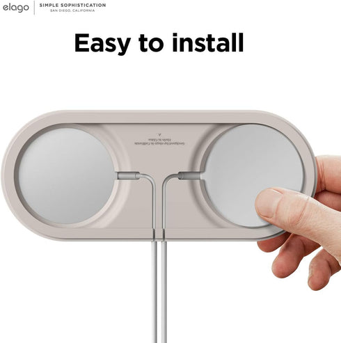elago 2 in 1 Wireless Charger Stand, Charging Station for MagSafe, Compatible with iPhone and AirPods