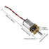 DWEII 4Pcs N20 3V-6V Mini Micro Gear Motor DC Slow Speed Full Metal Gearbox DIY Robot Car DIY Engine Toys