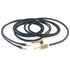 NewFantasia 10ft 6N OCC Copper Silver Plated Upgrade Audio Cable, 3.5mm Male and 6.35mm Adapter for Hifiman