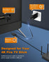 Electop Ethernet Adapter for Fire TV Stick, Micro USB to RJ45, Compatible with 4K Fire Stick, Chromecast, and More