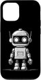 iPhone 15 Cute Kawaii Robot Engineering Case