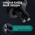 XIZAKEE 1 360 PC Gravity Mechanical Phone Holder, Degrees Air Outlet Cellphone Mount, Silicone Auto Lock Air Vent Phone