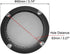 uxcell 3 Inch 95mm Speaker Grill Cover, Black Mesh Decorative Circle Subwoofer Guard Protector