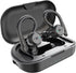APEKX Bluetooth Headphones, True Wireless Earbuds with Charging Case, IPX7 Waterproof Stereo Sound Earphones, Built-in