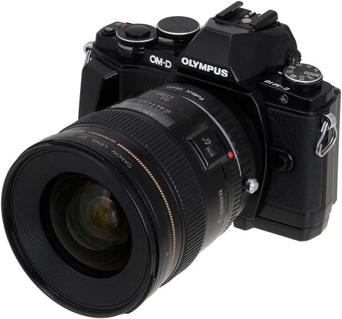 Fotodiox Lens Mount Adapter for Canon EOS (EF / EF-S) D/SLR Lens to Micro Four Thirds Mount
