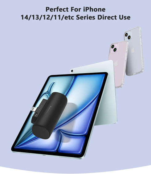 Miady 4-Pack 5000mAh Bulk Portable Chargers
