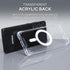 Magnetic Case for Samsung Galaxy S21 Ultra, Shockproof Transparent/Clear Phone Case for MagSafe