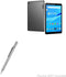 BoxWave FineTouch Stylus Pen for Lenovo Tab M8 (2nd Gen) HD - Super Precise Stylus, Metallic Silver