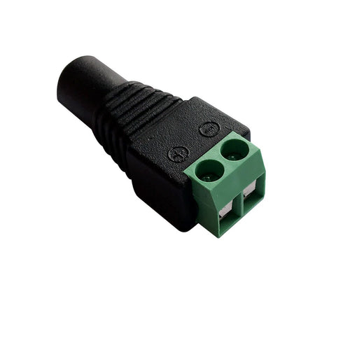 10 Male and 10 Female 12v DC Power Jack Adapter Connector for Led Strip CCTV Camera
