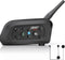 EJEAS Motorcycle Helmet Bluetooth Headset V6 Pro, 2-Way 1200M Intercom Communication System for Motorbike
