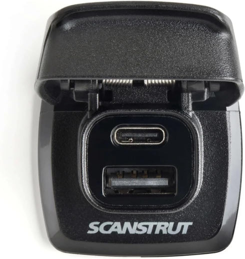 Scanstrut Flip Pro Fast Charge Dual USB Socket for Quick Charging