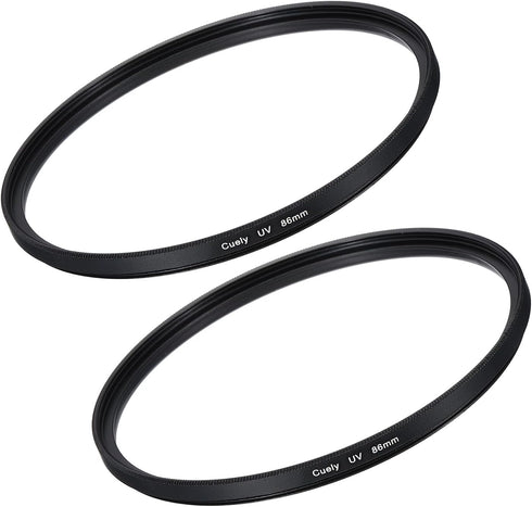 MECCANIXITY UV Lens Filter Camera Protection Filter with Multi-Layer Coatings 86mm HD Hydrophobic for Photography Lens