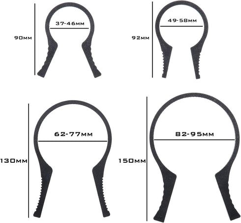 SING F LTD 8pcs Camera Filter Wrench Remover, Compatible with Canon Nikon Sony Pentax, Fits 37-95mm Lens Thread
