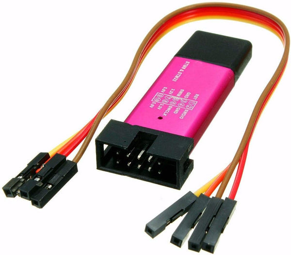 HiLetgo ST-Link V2 Emulator Downloader Programmer for STM32F103C8T6, STM8, STM32 with Cable (Random Color)