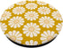 Mustard Yellow Daisy Floral Flower Design PopSockets Swappable PopGrip