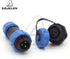 SP13 Waterproof Aviation Cable Wire Connectors, 2pin/3pin/4pin/5pin/6pin/7pin/9pin, IP67 Electrical Cable Connector