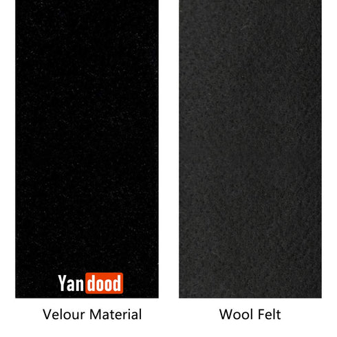 Black Flocking Adhesive Tape 3in x 30ft, Ultra High Contrast Deep Black Felt Strips for Projector Screen
