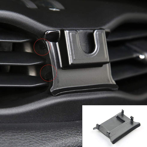 ITrims Car Phone Holder for Jeep Renegade 2016-2022, Adjustable Air Vent Dashboard Mount for iPhone, Samsung (Black)