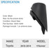 Anina 86392-35040 Antenna Ornament for Toyota 4 Runner 2010-2014, Rubber Antenna Base Bezel Car Radio Mount