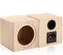 Facmogu 5in Wooden Speaker Enclosure, Empty Speaker Box for Premium Speakers to Enhance Sound and Bass