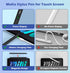 MoKo Stylus Pens for Touch Screens, Fast Charge Stylus Pen for Apple iPad/iPhone/Samsung/Lenovo Tablets, Black