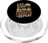 Vegetables Carrots Lover Gifts Eat Sleep Grow Carrots Repeat Funny Carrot Lover PopSockets PopGrip for MagSafe