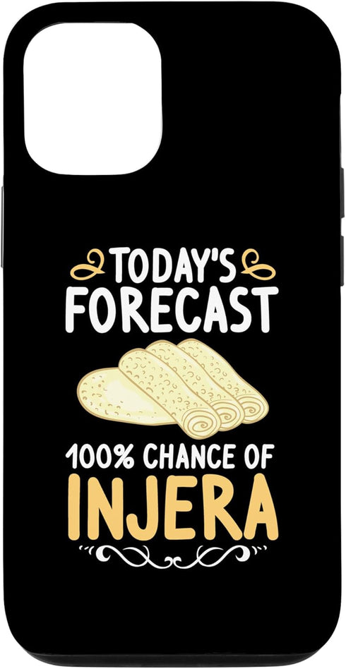 Injera Bread Ethiopian Food iPhone 14 Pro Case - Flatbread Recipe
