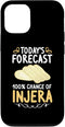 Injera Bread Ethiopian Food iPhone 14 Pro Case - Flatbread Recipe