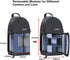 MOSISO Shockproof Camera Sling Bag, Space Gray DSLR/SLR/Mirrorless Backpack with Tripod Holder & Modular Inserts
